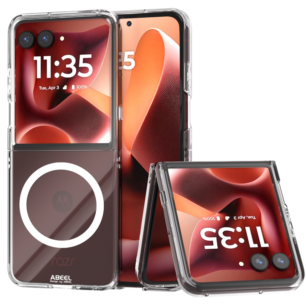 Casos Para Motorola Moto Razr 50 70 Pro 60 Ultra Caso De Telefone Transparente A