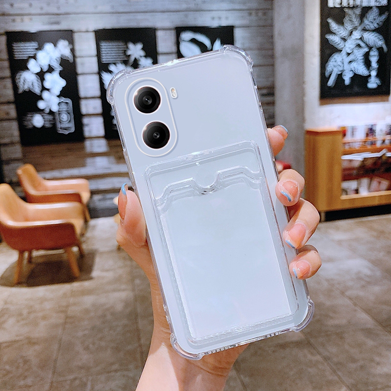 Invólucro Para Xiaomi Redmi A5 Poco C71 Silicone Slot Cartão Telefone Criativo Geléia Cor Novo Estilo Capa Traseira Caso em Oferta na Shopee