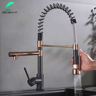 Torneira Cozinha Gourmet de Bancada Monocomando Cromado Com Spray Flexível Misturador em Oferta na Shopee