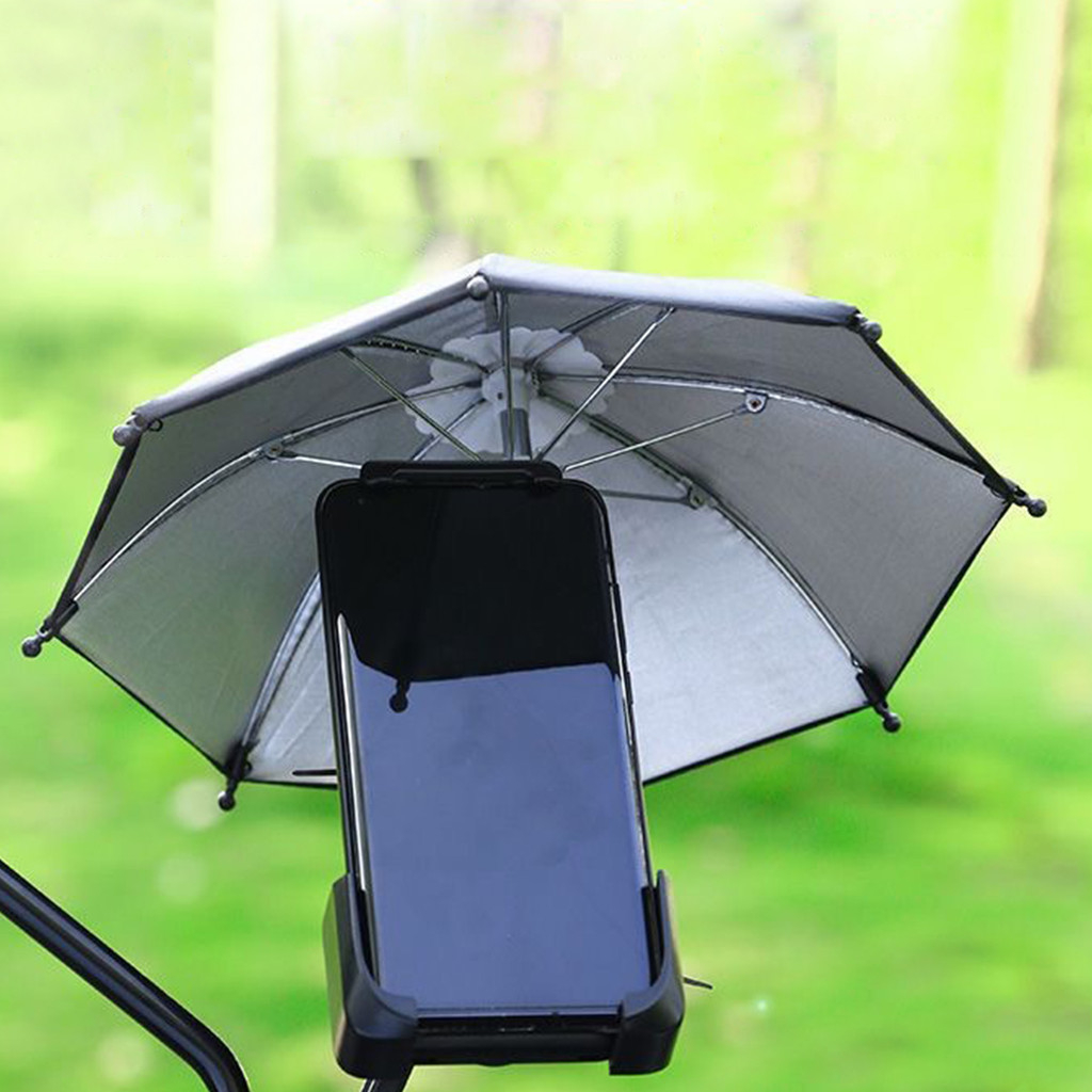 Mini guarda-sol, guarda-sol de praia, à prova d'água, acessórios para decoração de bicicletas