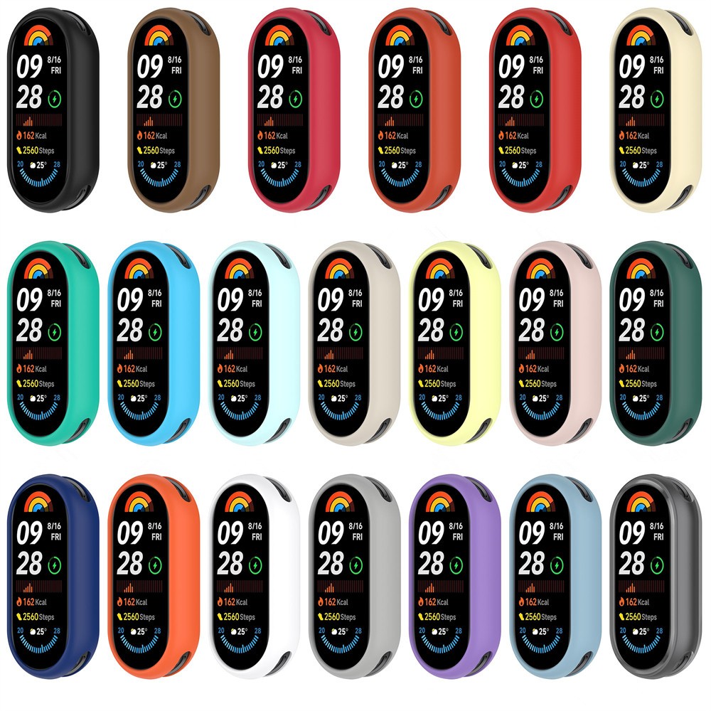 Capa De Silicone Para Xiaomi Mi Band 8 9 10 Capas Protetoras Macias 8NFC 9NFC 10NFC 9Ceramic Edition 10Ceramic