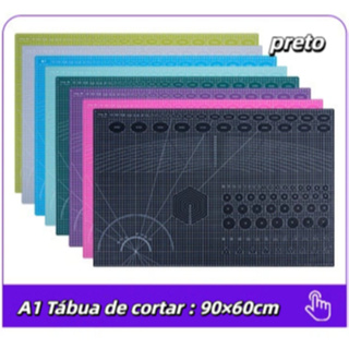 Base de Corte A1/A2/A3 90x60cm Dupla Face para Patchwork Artesanato Costura em Oferta na Shopee