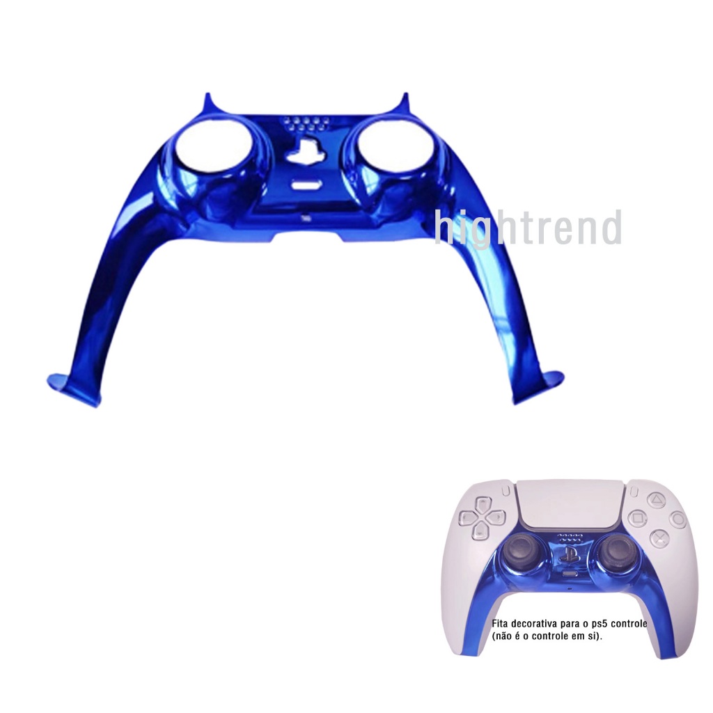 Fita Decorativa Eletroplacada para Controle PS5 DualSense (Tema Astro Bot/Cores Variadas)