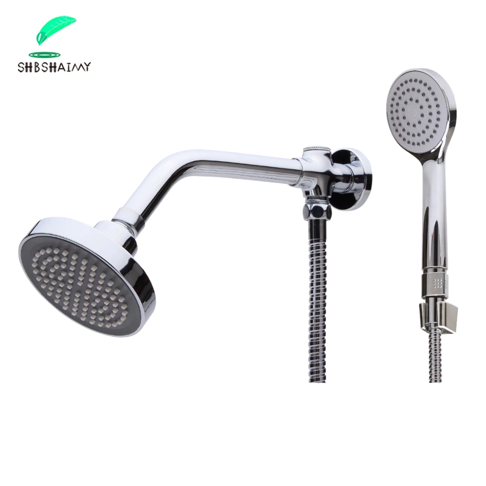 Kit Chuveiro Ducha De Banheiro 10cm Chuveiro com Desviador e Chuveirinho+150cm Mangueira em Oferta na Shopee