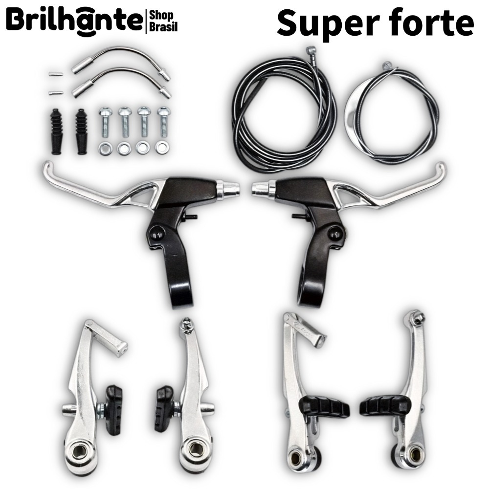 Kit de Freio V-Orbital Aluminio C/Cabo Tipo Logan