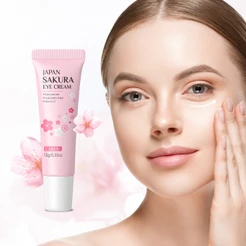 LAIKOU Creme De Olhos Sakura Anti-Idade Remove Olheiras/Bolsas Contra Rrouja 15g
