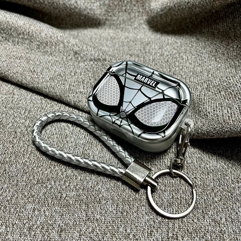 Para AirPods Capa De Fone De Ouvido De 4a Geração Compatível Com 1/2/3/4 Pro 2a anti-Queda Protetora Homem Aranha em Oferta na Shopee