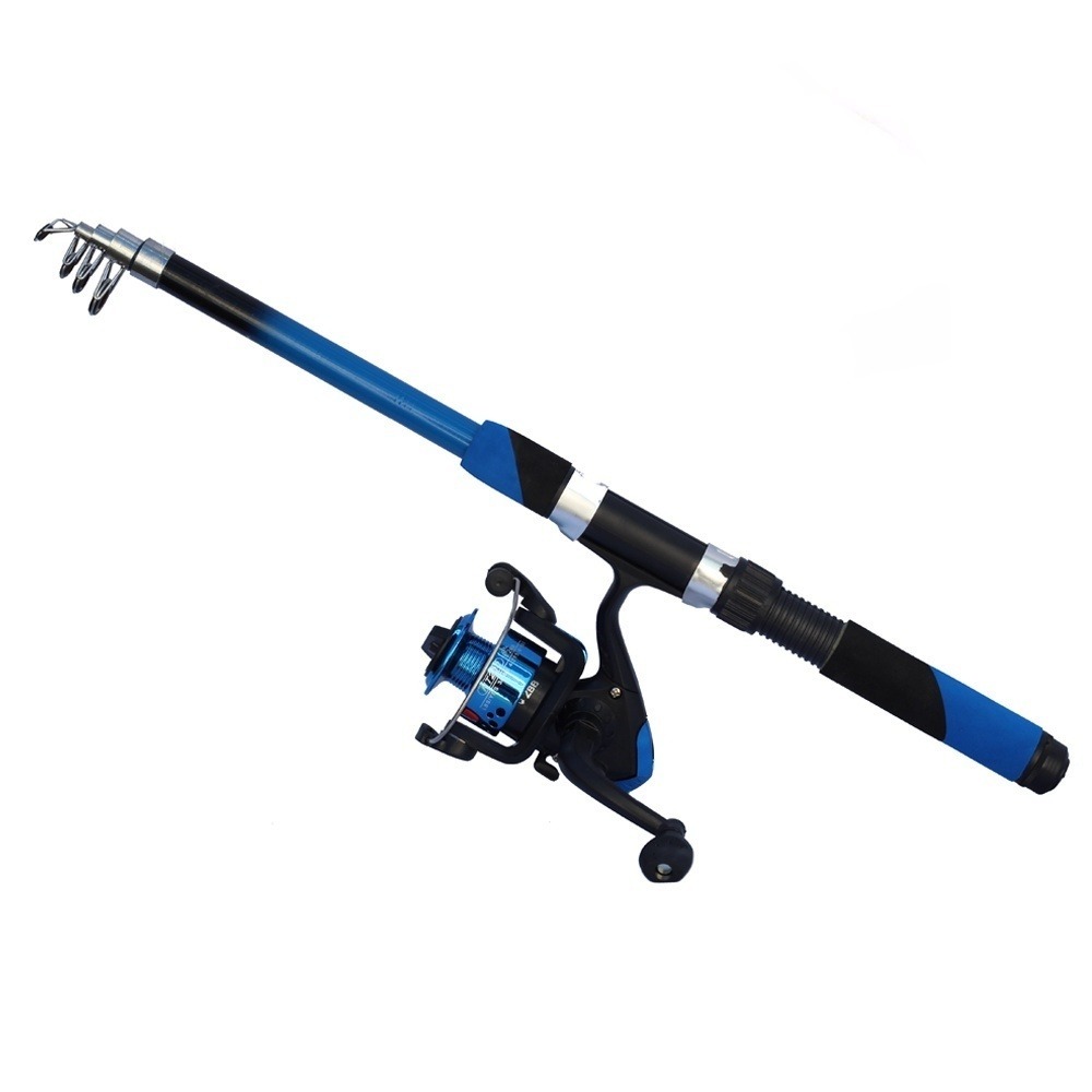 Vara De Pesca 60-120lbs Completo Com Carretel Esportivo Ao Ar Livre Baixo Marinho Portátil Linha .
