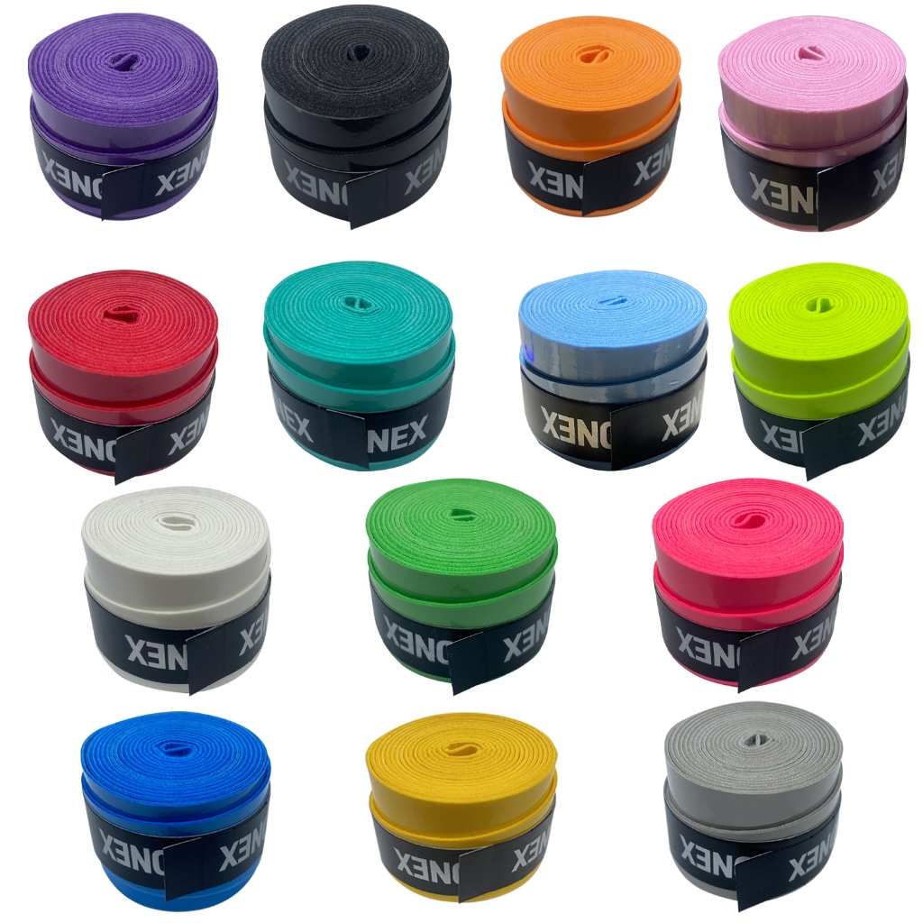 12 Peças Raquete De Tênis Badminton Overgrips Fita De Aperto De Para Antiderrapante E Absorvente em Oferta na Shopee
