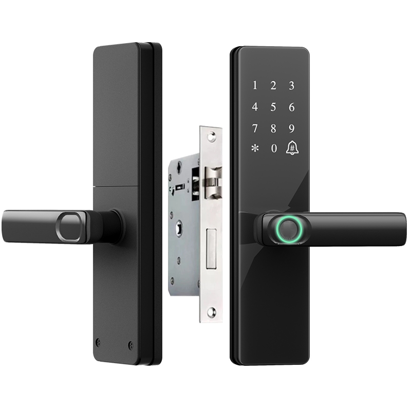 Fechadura Digital Biométrica Eletrônico Touch Biometria App Graffiti Bluetooth