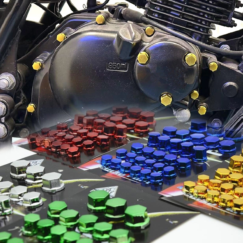 30 Carros Elétricos , Motocicletas E Outras Peças Modificadas , Tampas De Rosca Decorativas De Cabeça Plana