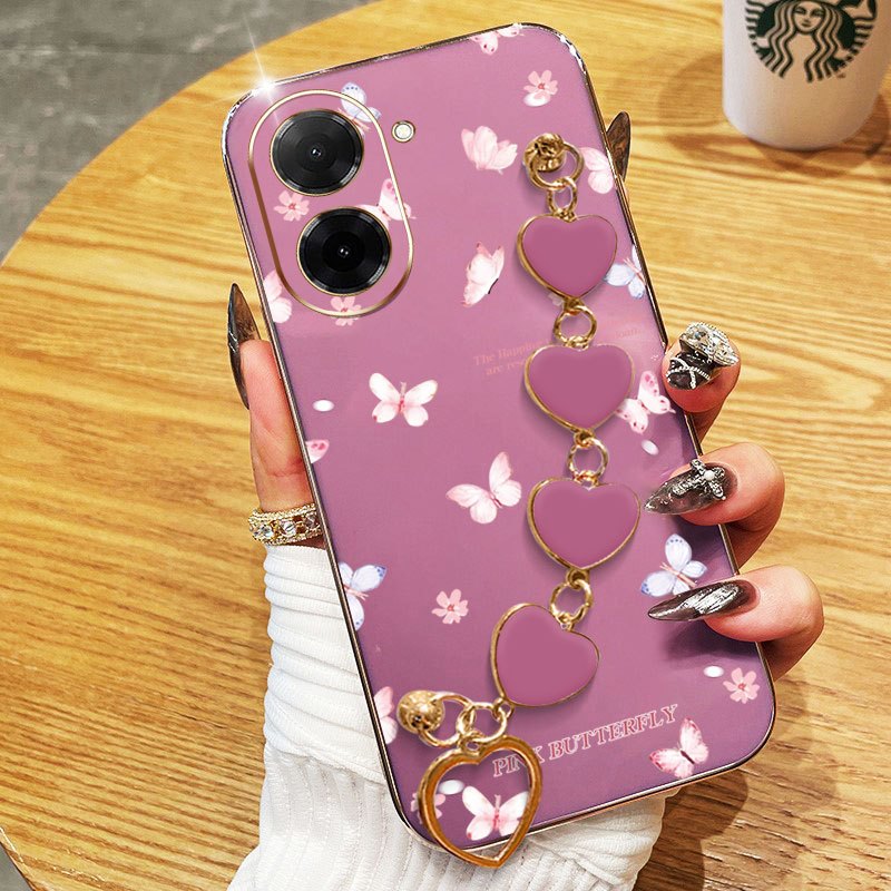 Capa Para Xiaomi Redmi A5 4G Poco C71 Pequena pulseira borboleta caixa de telefone