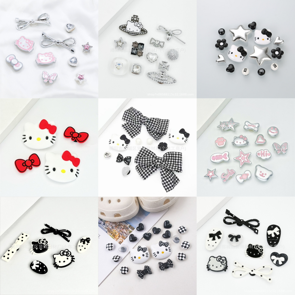 Novo Estilo KT Dos Desenhos Animados Encantos Para Sandália Acessórios em Oferta na Shopee