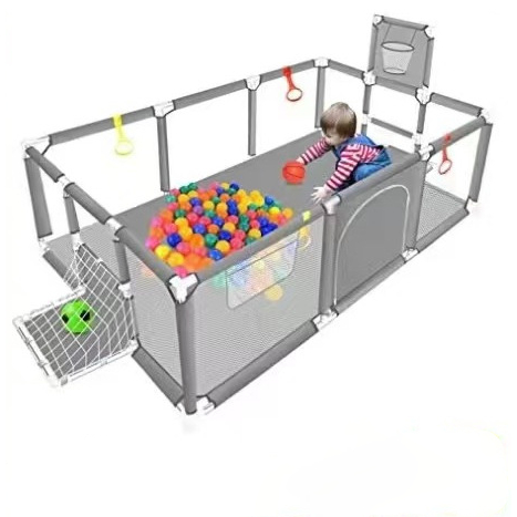 Cercadinho Bebê Grande Chiqueirinho Infantil Cercado 180x120Portátil Dobrável em Oferta na Shopee