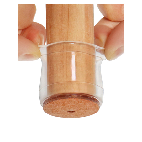 Kit 16 Peças Protetor Para O Pé Da Cadeira Mesa De Silicone ML-5287 em Oferta na Shopee