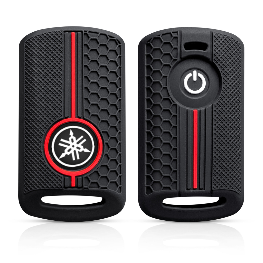 Capa Chave De Silicone Para Yamaha Xmax 250 300 400 Tech Max AX AEROX 155 Mvx 55 NVX155 XMAX300 QBIX JAUNS 2021 2020