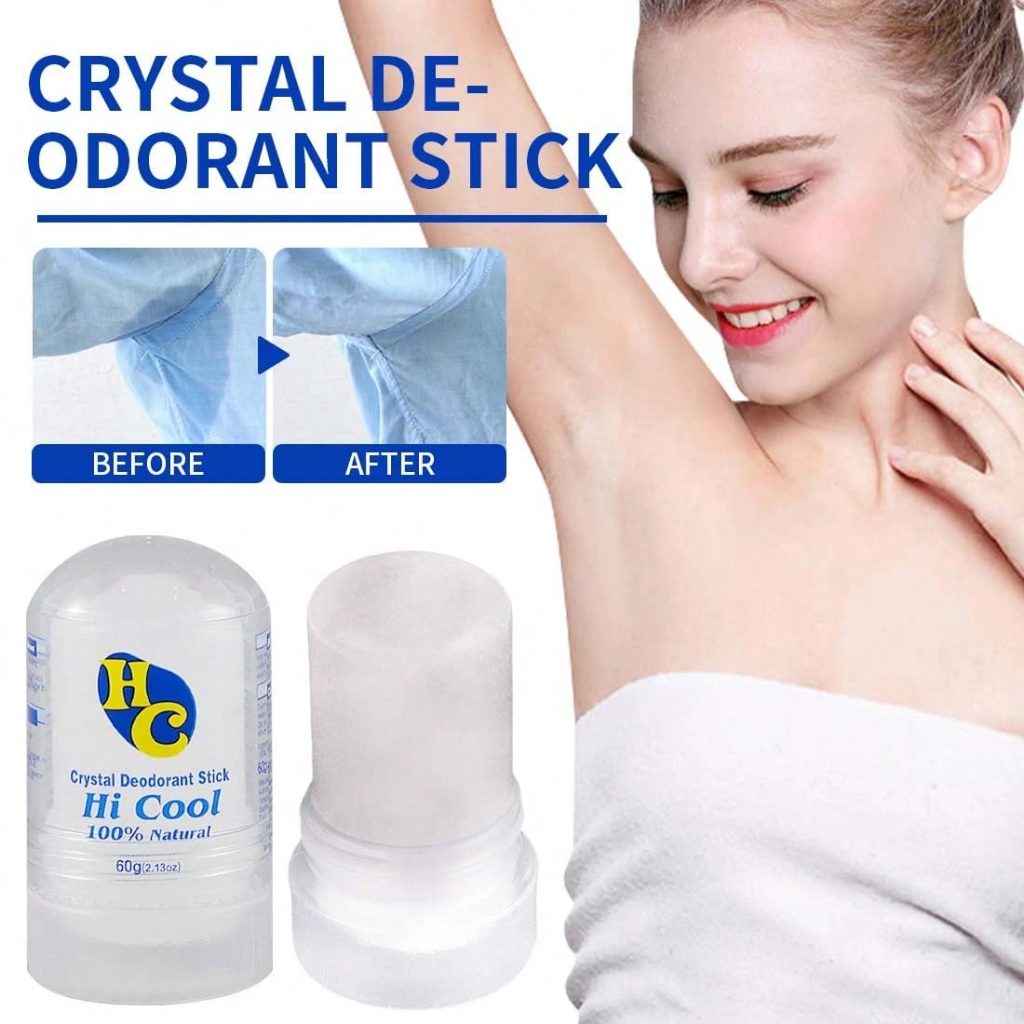 Desodorante Natural Vegano sem alumínio com DURAÇÃO 60g/120g Unisex Removedor De Odores Nas Axilas Do Corpo em Oferta na Shopee