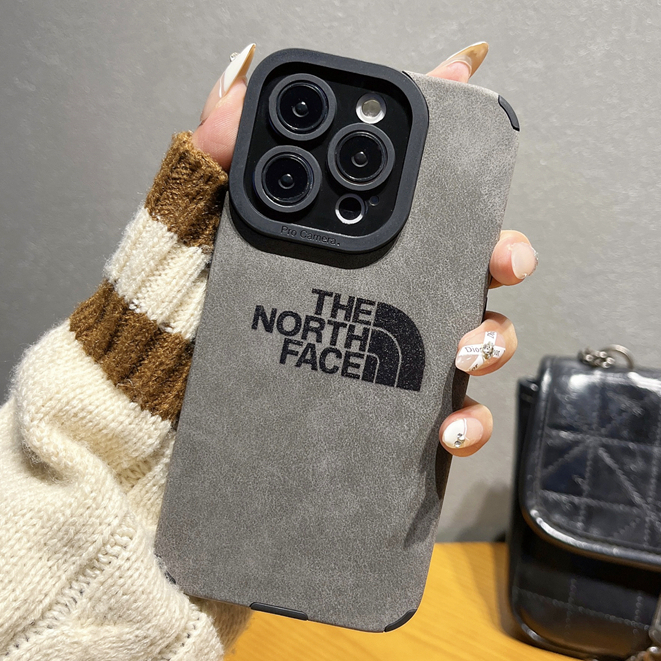 Veludo Moda Marca Rótulos Luxo Capa Couro Para iPhone 17 16 15 14 13 12 11 ProMax Anti-impacto Capô em Oferta na Shopee