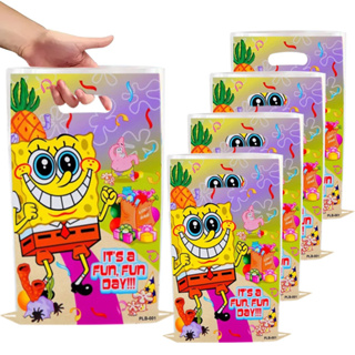 30 Peças Bob Esponja Fornece Saco De Presente , Saque De Personagem Descartável Decorações De Festa De Aniversário em Oferta na Shopee