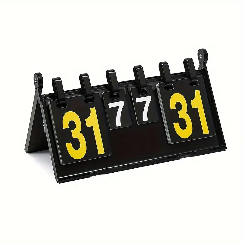 Placar De Mesa Pontuação Contador Marcador Jogo Dobrável Utilidades
