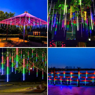 400 Decorações Em Cascata Led Para Uma Festa De Natal , Até 50 cm , Fixas Ou 8 Funções , 110v/220v