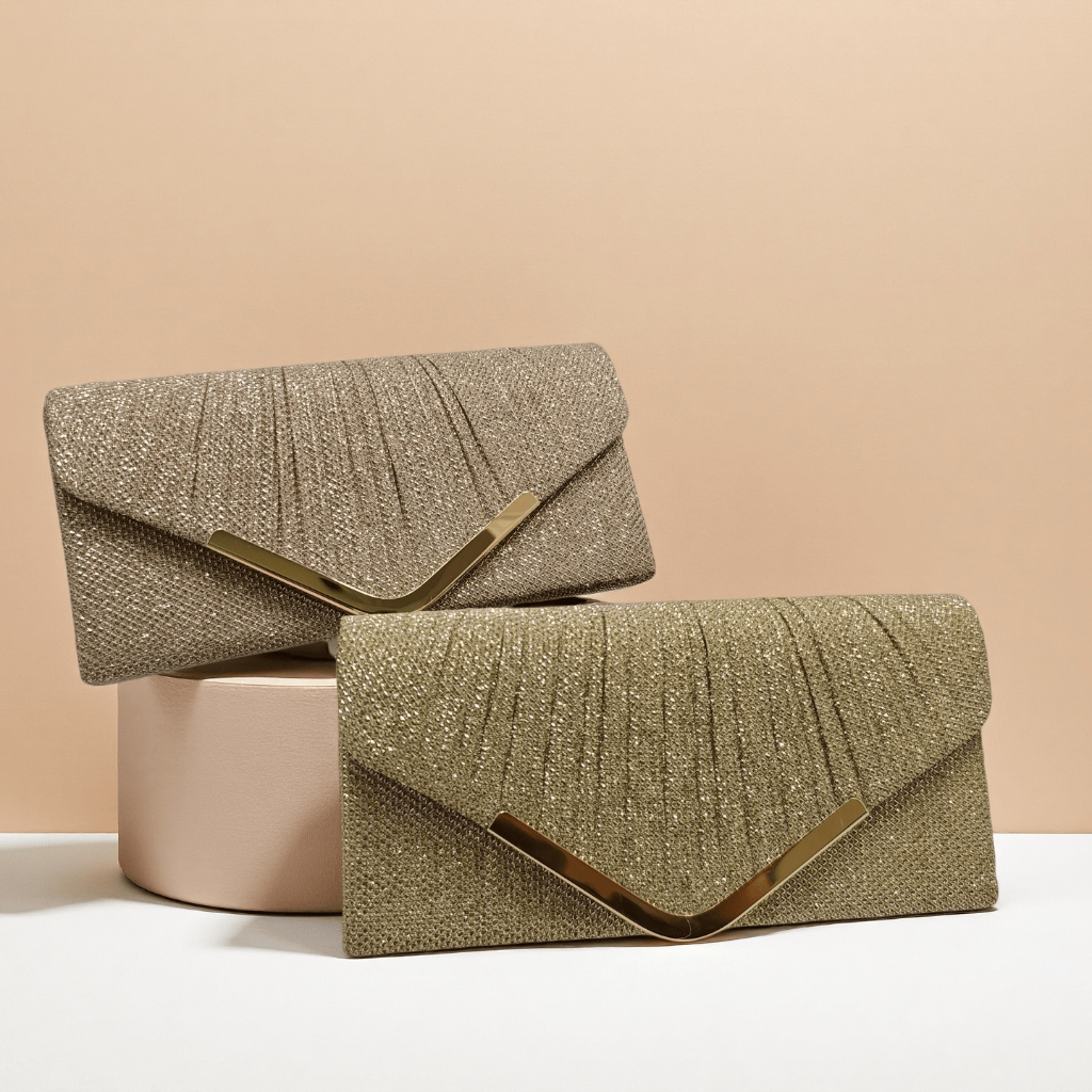 Senhoras jantar embreagem brilhante dama de honra bolsa de ombro em Oferta na Shopee