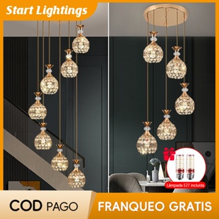 Moderno E Minimalista Sala De Estar Luz Jantar Alta Teto Criativo E27 Substituível Lâmpada Pingente em Oferta na Shopee