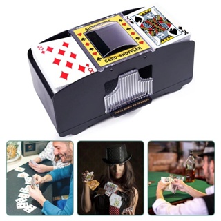 Embaralhador Automático Cartas Uno Baralho Truco Embaralhador Misturador Automático De Cartas De Baralho Jogo em Oferta na Shopee
