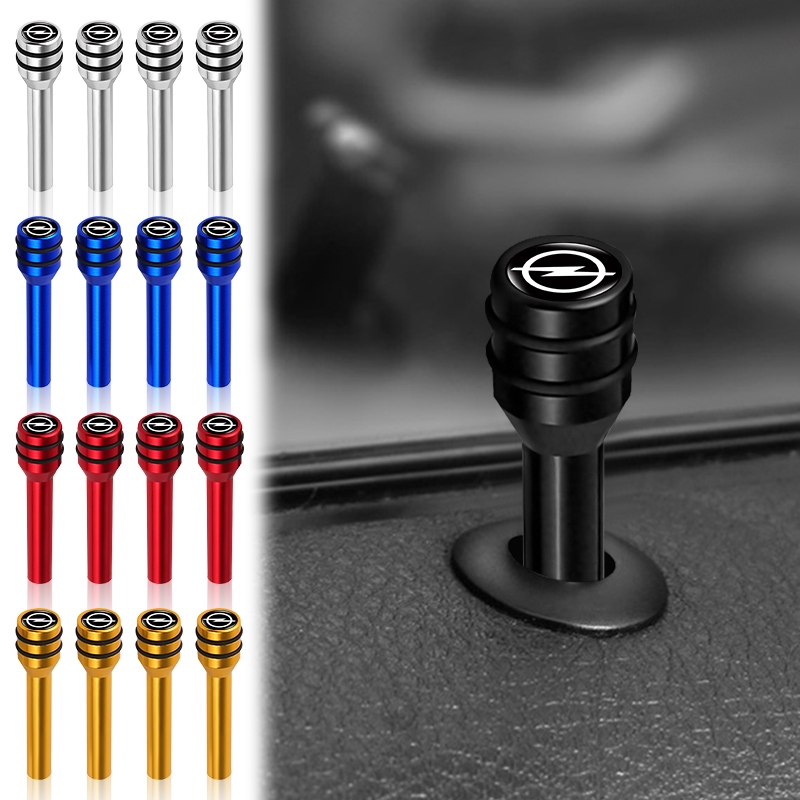 1/4 Pçs Botão De Fechadura Da Porta Interna Do Carro Para Opel Antara Zafira Astra Vectra