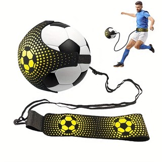 Bola de exercício ajustável para chutes de futebol, treinamento de chutes para crianças e adultos