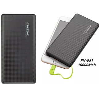 Carregador Portátil 5000mah/10.000mah Pineng Power Bank  com adaptador iPhone,V8 em Oferta na Shopee