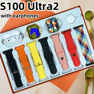 S100 Novo Smartwatch Relógio Inteligente À Prova D'água 7 Em 1 49 Mm Com Tela De Toque Completa Edição Esportiva em Oferta na Shopee