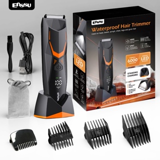 Aparador Íntimo Masculino ENSSU | Trimmer para Virilha, Axila e Corpo | IPX7 à prova d’água em Oferta na Shopee