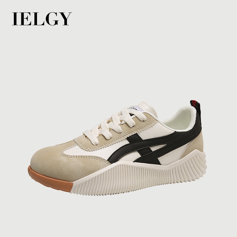 IELGY Versão Coreana Flat White Novo Respirável Casual Estudante Board Shoes Tênis De Corrida Feminino em Oferta na Shopee