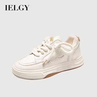 IELGY Sapatos Brancos Populares , Calçados Esportivos Casuais Versáteis De Sola Grossa Para Mulheres em Oferta na Shopee