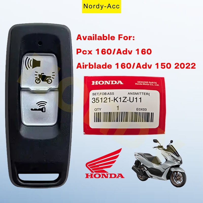 O Controle Remoto Honda lus 160 E ADV 160 São Iguais Ao Bônus Kabal Soquete pcx160 Chave Sobressalente Especial De Subfá