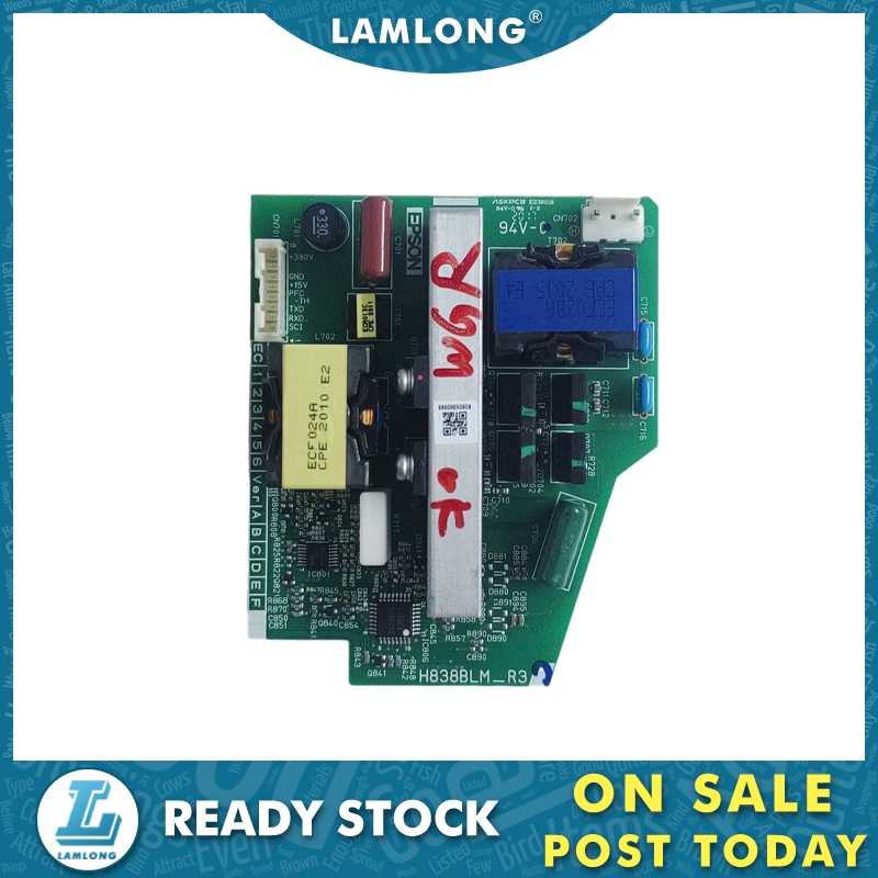 Placa De Lastro De Projetor Original EPSON H838BLM-R3 ELPLP96 Para EB-U05 W05 S41 X41 W41 X39 X18