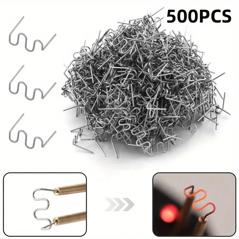 500PCS Grampo Para Máquina De Solda Plástico Quente 70w Parachoque em Oferta na Shopee