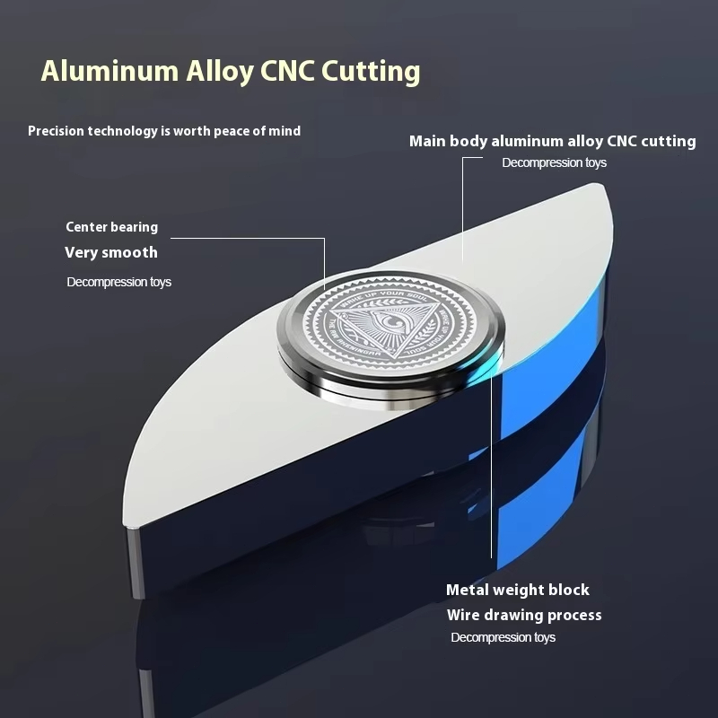 Metal EDC Fidget rotator , Brinquedo Rotador manual , Presente Para Crianças , Adolescentes , Alívio Do Estresse , Venda