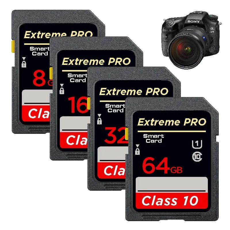 Classe 10 32GB 64GB 128GB 256GB 512GB 1TB SDA1HC SDA1XC Câmera Cartão De Memória SD