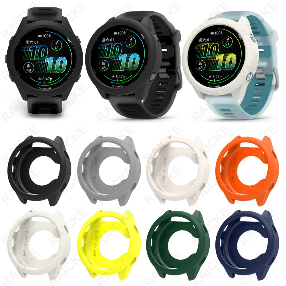 Protetor De Tela De Meia Capa De TPU Macio Para Garmin Forerunner 970/570 47mm 42mm
