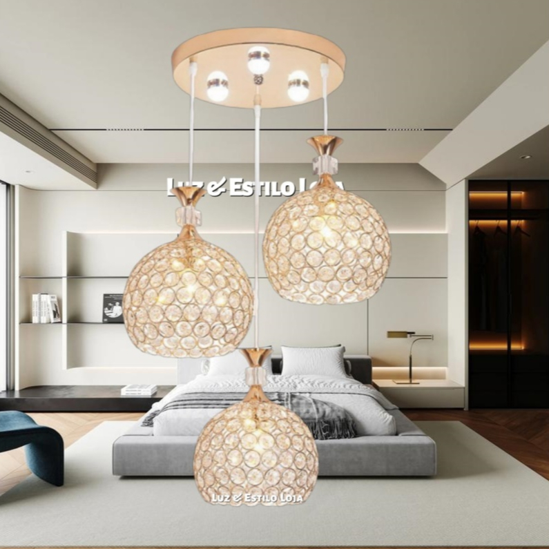 Lustre Cristal - Comprar com Melhor Preço em Iluminação