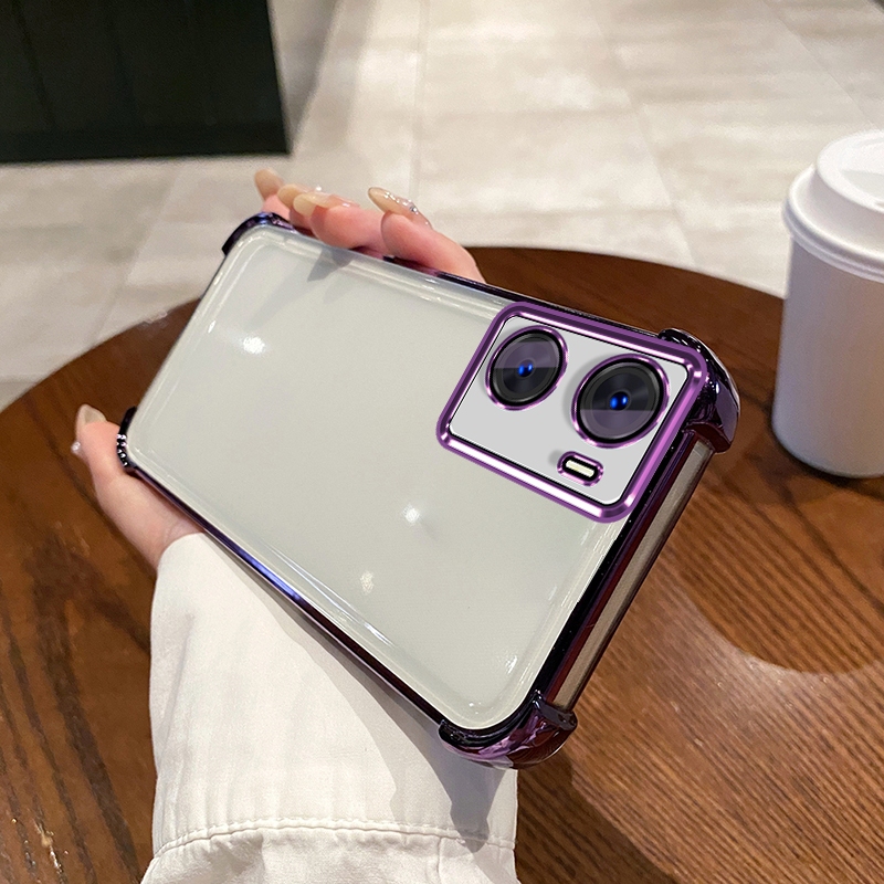 Invólucro Para Motorola Moto G86 Power G56 G05 E14 E15 G72 G53 G53y À Prova De Choque Transparente Macio Caso Do Telefon em Oferta na Shopee