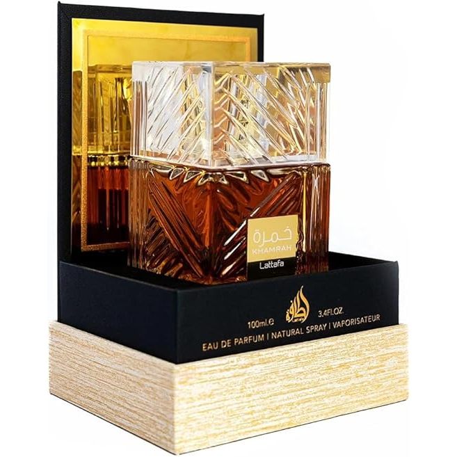 Perfume Árabe Lattafa Khamrah Qahwa Original Importação Eau De Parfum Unissex Perfume 100ml