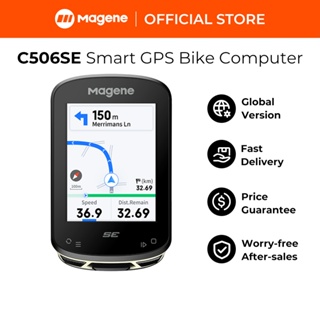 Magene C506SE Smart GPS Bike Computer Velocímetro 2.4 Polegadas Navegação De Transferência De Dados em Oferta na Shopee