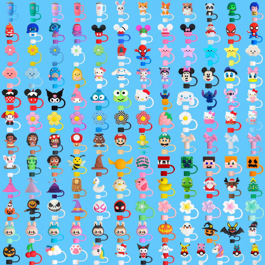 Mais De Cem Tipos De Capas De Palha , Tampas Compatíveis Com 10 Mm De Diâmetro Acessórios De Copo 30 E 40 Onças