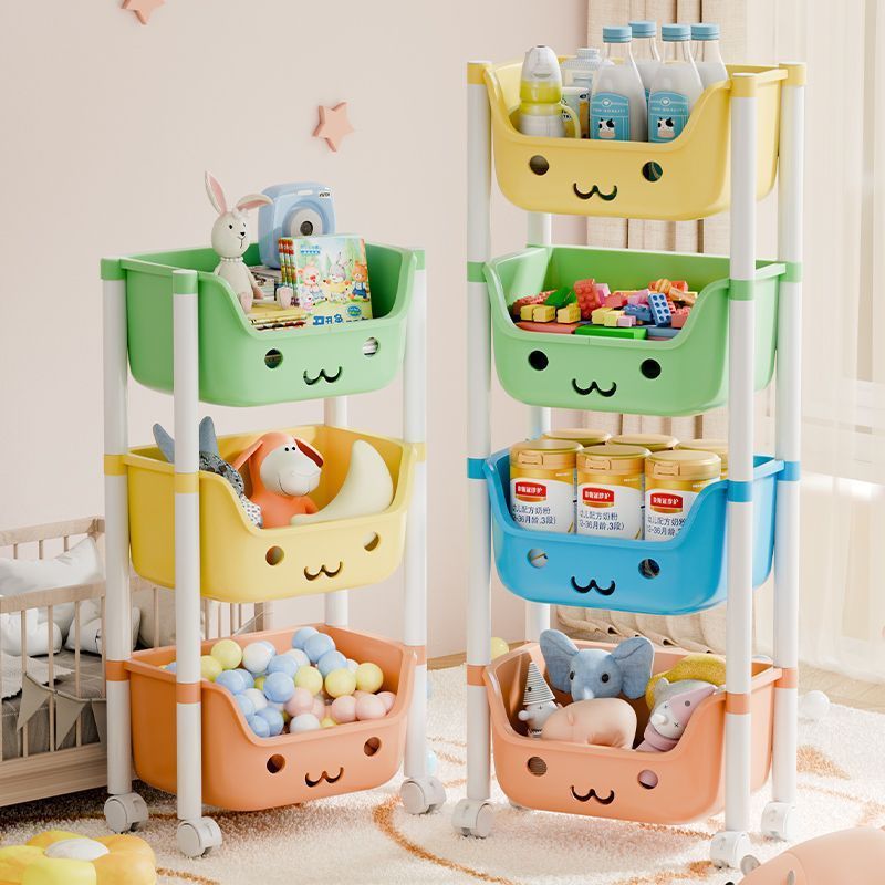 HAOSIN Organizador Prateleira Caixa Cesta Brinquedos Infantis Quarto Do Bebê rack De Armazenamento Infantil