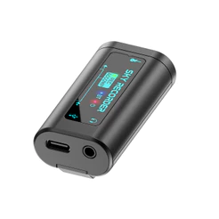 Interface De Áudio Portátil Bluetooth 54 HiFi 48KHz24bit Gravação Streaming Clipe Embutido