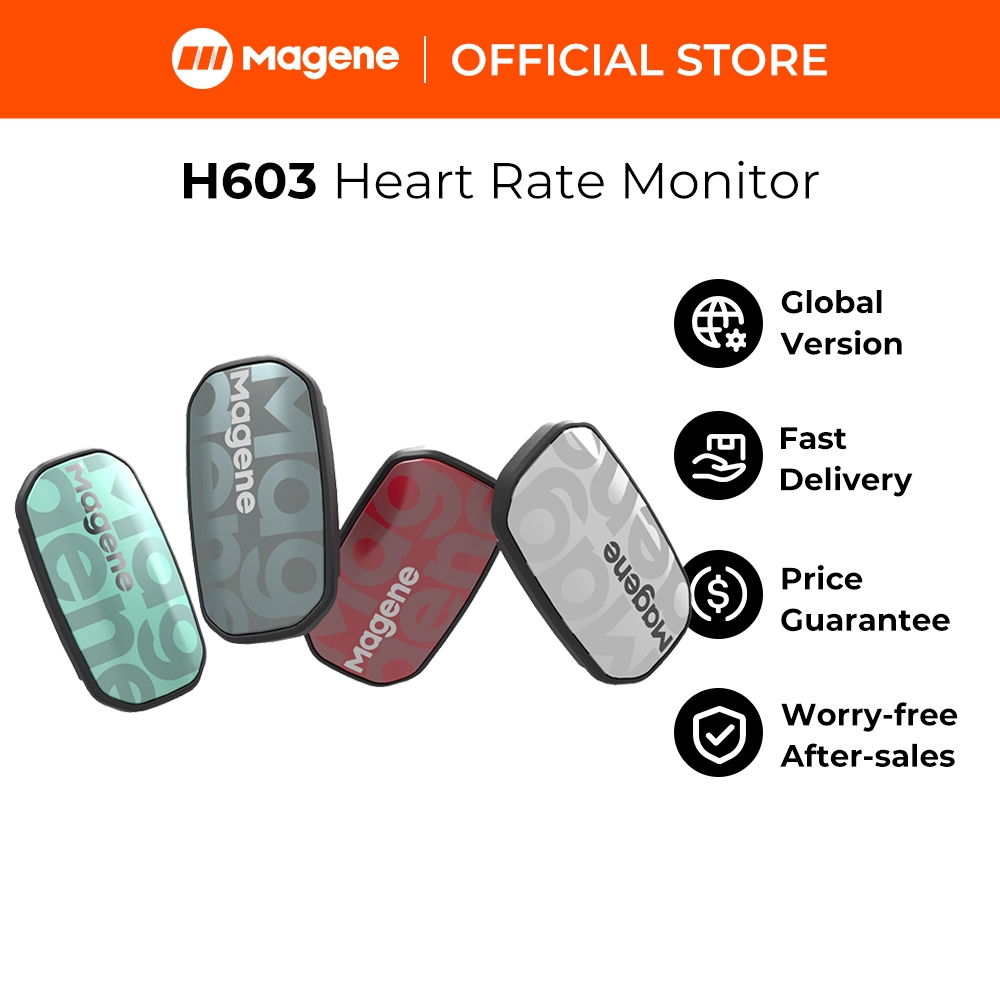 Monitor De Frequência Cardíaca Magene H603 Para Ciclismo Sensor À Prova D'água Run Banda Precisa em Oferta na Shopee