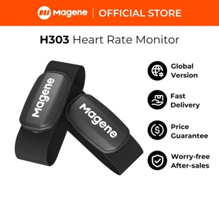 Magene H303 Sensor De Frequência Cardíaca Bluetooth ANT HR Monitor Com Alça Torácica Cinto Esportivo De Modo Duplo em Oferta na Shopee